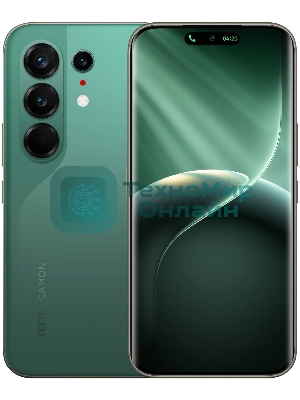 Смартфон Tecno Camon 50 Ultra 5G 256Gb 12Gb зеленый моноблок 3G 4G 2Sim 6.78