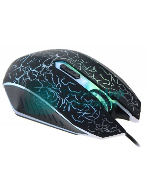 Мышь Oklick 895G HELLFIRE черный оптическая (2400dpi) USB игровая (5but)