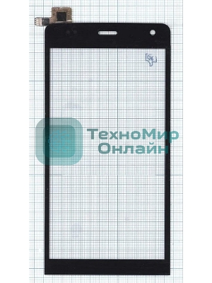 Сенсорное стекло (тачскрин) для Explay Neo, черное