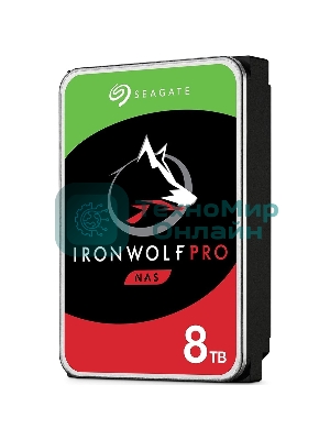 Жесткий диск Seagate SATA-III 8Tb ST8000NT001 NAS Ironwolf Pro 512E (7200rpm) 256Mb 3.5