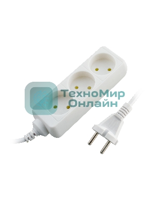 Бытовой удлинитель СТАРТ С/У S 3x3 --20dg