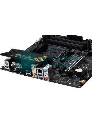 Материнская плата ASUS TUF GAMING A520M-PLUS WIFI, AM4, AMD A520, 4xDDR4, 4xSATA, 1xM.2, 1xPCIe 3.0 x16, 2xPCIe x1, 1xVGA, 1xHDMI, 1xDP, 1x 1Gb LAN, 2xUSB-A 3.2 Gen 1, 2xUSB-A 2.0, 3x3.5 мм, 7.1, mATX