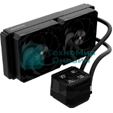 Жидкостная система охлаждения ALSEYE CPU COOLER AS.02.11.0015 Q240 Plus черный 120мм алюминий+медь 3000 rpm 45db 4-pin 270W