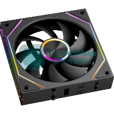 Вентилятор для корпуса PcCooler F3 X120 BK ARGb 120х120x25 черный 4-pin 28.4дБ (F3X120-BKAC012-GL) Ret