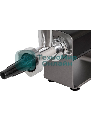 Мясорубка электрическая Pioneer MG225 черный, 3000 Вт, 3.0 кг/мин, реверс, защита от перегрузки, насадки - 4