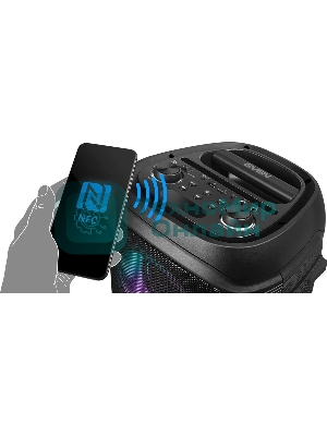 Колонка портативная SVEN PS-800 черный 100W 2.0 BT 10м 4400mAh