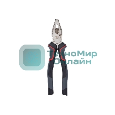 Комбинированные плоскогубцы Deli DL0004 180 мм, Cr-V, эксцентриковый шарнир, антикоррозийное покрытие, трехкомпонентная прорезиненная рукоять