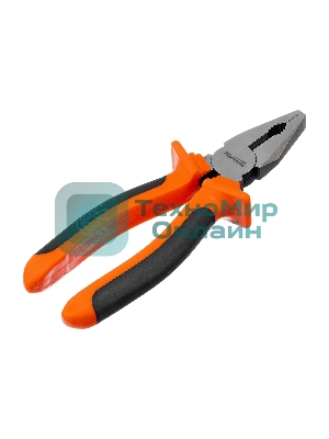 Плоскогубцы Sparta comfort 200 мм, комбинированные, шлифованные двухкомпонентные рукоятки