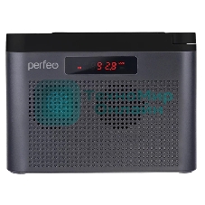 Радиоприемник цифровой PERFEO ТАЙГА FM+ 66-108МГц/ MP3/ встроенный аккум,USB/ серый (I70GR) PF_C4941