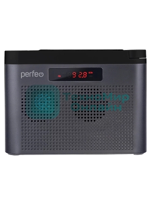 Радиоприемник цифровой PERFEO ТАЙГА FM+ 66-108МГц/ MP3/ встроенный аккум,USB/ серый (I70GR) PF_C4941