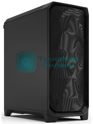 Корпус Fractal Design Meshify 3 Black Solid, Midi-Tower, чёрный, 3 x 140 мм