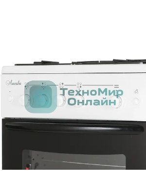 Плита газовая Лысьва ГП 400 МС СТ-2у белый, конфорок 4 газовых, духовка 57 л, 50 см x 84 см x 60 см