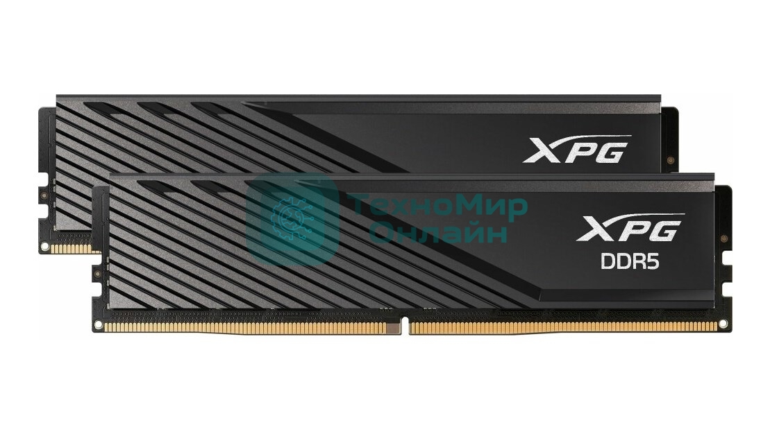 Оперативная память XPG Lancer Blade, DDR5, 32GB (2x16 GB), 6000 MHz, CL30, DIMM, радиатор, черный