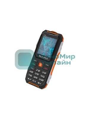 Мобильный телефон Maxvi T100 оранжевый