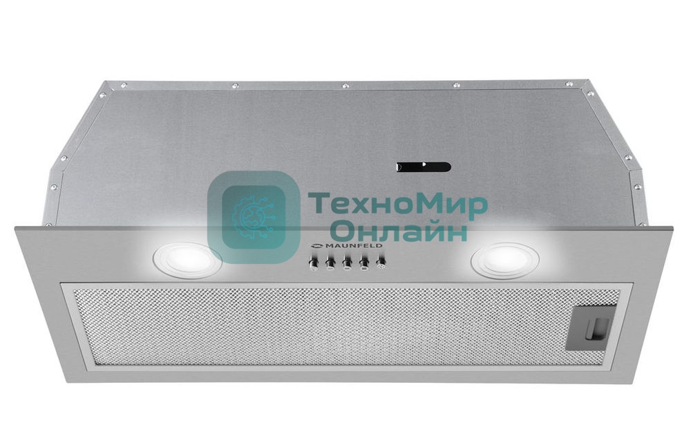 Вытяжка встраиваемая Maunfeld THAMES 601M нержавеющая сталь, 56 см, 520 куб. м/ч, 45 дБ