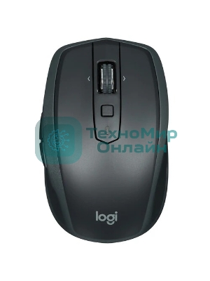 Мышь беспроводная Logitech MX Anywhere 2S графитовый, 4000 dpi, радиоканал, Bluetooth, USB, кнопки - 6