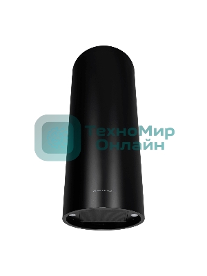 Вытяжка островная Maunfeld Drum Wall 35 черный, 32.5 см, 850 куб. м/ч, 48 дБ