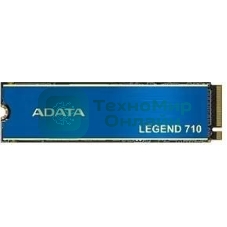 Накопитель SSD ADATA LEGEND 710, 2Tb, PCIe 3.0 x4, M.2 2280, NVMe, R/W 2400/1800, с радиатором