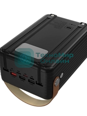 Портативный аккумулятор MORE CHOICE (4620202552921) PB69-80 80000mAh 3USB+2Type-C+1USB-IP+1micro-USB 3.0A, черный