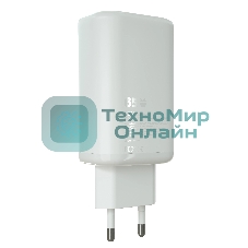Сетевое зарядное устройство MORE CHOICE NC79a 1USB+2Type-C 3.0A PD 65W быстрая зарядка для Type-C 2м белый