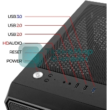 Компьютерный корпус Ginzzu RX120 ATX