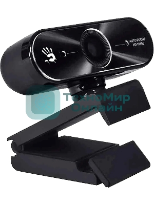 Веб-камера Bloody Gaming 1920x1080, 30 кадр/с, USB Type-A, микрофон (шумоподавление), автоматическая фокусировка, универсальное крепление
