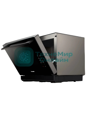 Микроволновая печь Panasonic NN-CS89LBZPE черный, 31 л, 1000 Вт, переключатели - сенсор