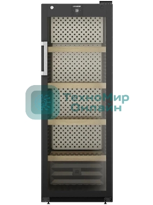 Винный шкаф Liebherr WPbli 5031 черный, 426 л, 1 отсек, 196 бут., класс F