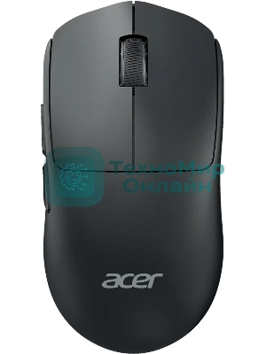 Мышь беспроводная/проводная Acer OMR401 черный, 12000 dpi, радиоканал, Bluetooth, USB, кнопки - 5