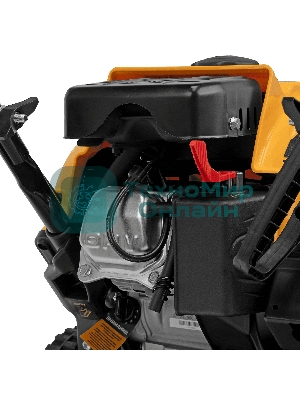 Бензиновая снегоуборочная машина Denzel SB 460 Sled, 99cc, лыжи ручной старт