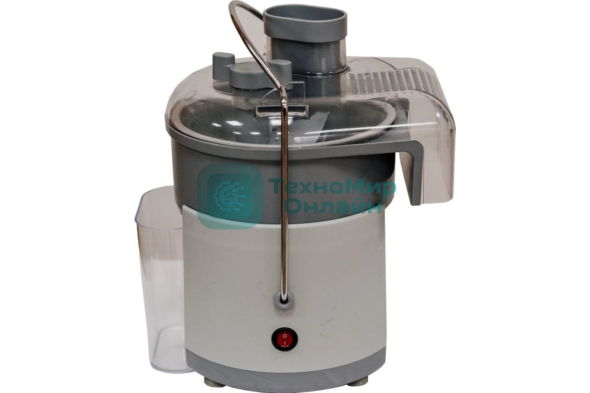 Соковыжималка Нептун-М КАЖИ.332215.002 серо-белый, центробежная, 250 Вт, 500 мл, механическое