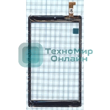 Сенсорное стекло (тачскрин) 10112-0B5698A, черное