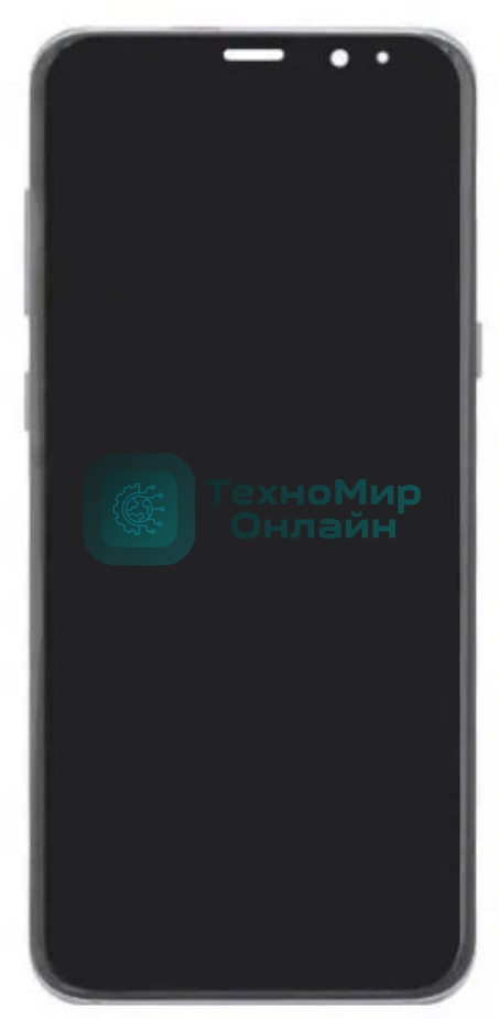 Дисплея для Samsung Galaxy S22 Ultra SM-S908B в сборе с тачскрином ServicePack, черный (GH82-27488A)