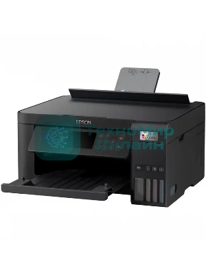 МФУ струйное Epson EcoTank L4260 (C11CJ63415), A4, цветной, печ. до 33 стр/мин. (ч/б) до 15 стр/мин. (цвет), 1440 x 5760 dpi (печать) 1200x2400dpi (скан.), USB, Wi-Fi