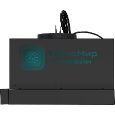 Вытяжка телескопическая HOMSair Flat 60 черный, 60 см, 520 куб. м/ч, 47 дБ