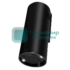 Вытяжка островная Maunfeld Drum Wall 35 черный, 32.5 см, 850 куб. м/ч, 48 дБ