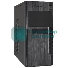 Компьютерный корпус Minitower ExeGate EX299312RUS MA-373X-UNS500 (mATX, БП UNS500 с вент. 12см, 2*USB, аудио, черный)