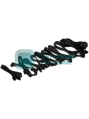 Блок питания ADATA COREREACTORIIVE750G-BKCEU, 750Вт, 80 PLUS Gold, 120мм, модульный, черный