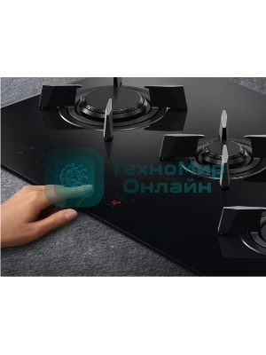 Газовая варочная поверхность AEG HVB8453IB черный