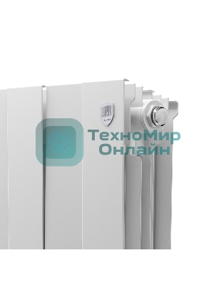 Радиатор биметаллический Royal Thermo PianoForte 200 белый - 12 секц.