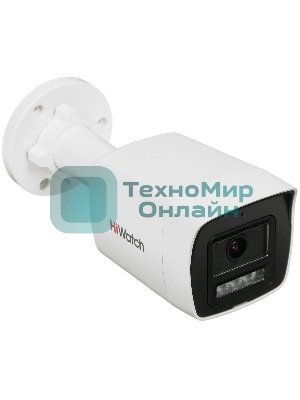 Видеокамера IP HiWatch DS-I450L(D)(2.8мм) цветная корп.:белый