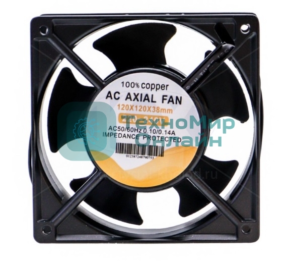 Вентилятор 120х120х38 220V (sleeve bearing)