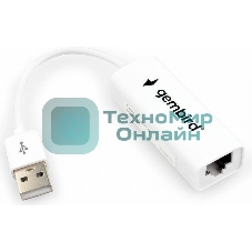 Сетевой адаптер Ethernet Gembird NIC-U4 USB 2.0 - Fast Ethernet adapter