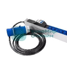 Блок силовых розеток Rem Rem-32, IEC 60320 С13 х 36, IEC 60320 С19 х 6, вход IEC 309, шнур 3 м, 1 863мм, однофазный 32А, автомат + индикатор, серый, 2