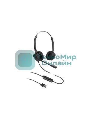 Гарнитура Fanvil HT302-U чёрный, проводная