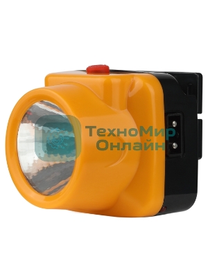 Фонарь налобный ЭРА светодиодный Трофи TG1 аккумуляторный, яркий, 4V0.5А·ч, 1xLED, ЗУ 220V