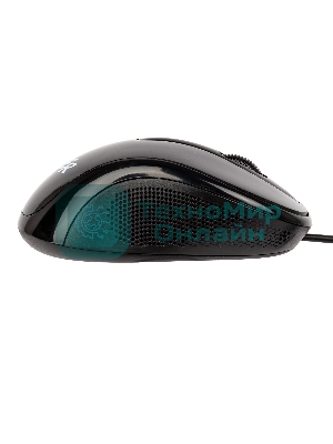 Мышь проводная HIPER HOM-031 черный, 1000 dpi, USB, кнопки - 3