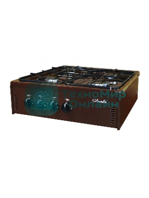 Плита настольная газовая ЛЫСЬВА ПГН 41М коричневый