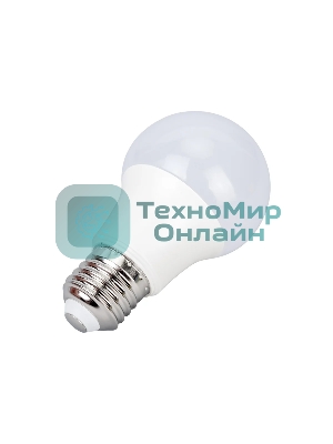 Светодиодная лампа Smartbuy-A60-09W/3000/E27. цоколь Е27, 9 Вт, 220 В, 30000 ч, 3000 К