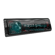 Автомагнитола Kenwood KMM-105, 1 DIN, USB Type-A, AUX, съёмная панель